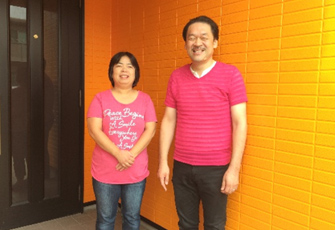 耐候性が抜群で汚れにも強いということでこの塗料に決定！