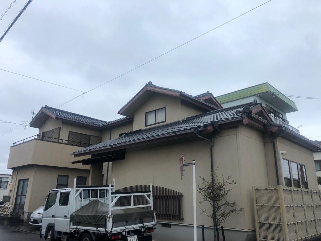 静岡県S様邸／外壁塗装工事