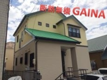 断熱ガイナにプレミアムコーキング材で、快適＆ながもち塗装の完成です！