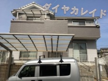 新築時の色をダイヤカレイドにて再現！重厚感・高級感、最高峰です☆