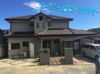 クリヤー塗装で外壁を保護塗装！ほどよい艶と輝きが戻りましたね☆