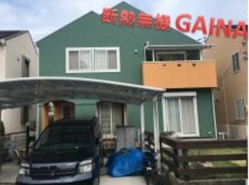 断熱ガイナでメルヘン調でかわいいお家に大変身！傷んだトリムもしっかり張替え補修致しました☆