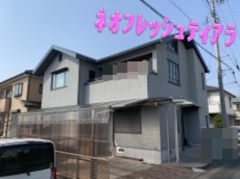 無機仕様の多彩模様仕上げで塗り替え！美観性・耐久性共にグレードアップして、スーパーダインコンクリートに☆