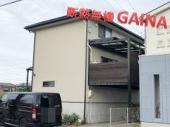 ALCにも断熱ガイナ塗装！バルコニー木部と鉄部にもこだわった塗り替えです☆