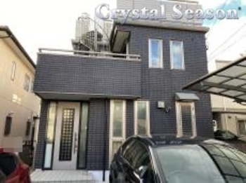 ヘーベルハウスさんに高級多彩模様仕上げネオフレッシュティアラとクリスタルシーズンの贅沢仕様！美観性を保ち続けます☆