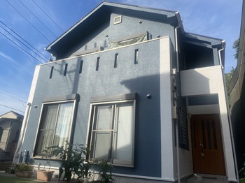 20年耐久無機塗料！外壁と屋根を塗装いたしました！