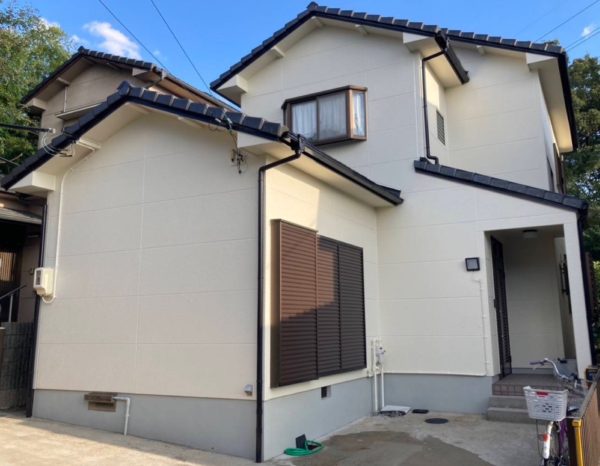 日進市 M様邸 外壁塗装リフォーム／ベランダ笠木取替え工事／漆喰遣り替え工事