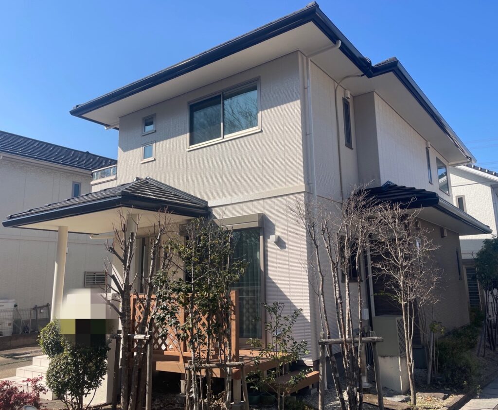 みよし市 O様邸 外壁塗装リフォーム／屋根瓦ビス緩み戻し／瓦差し替え