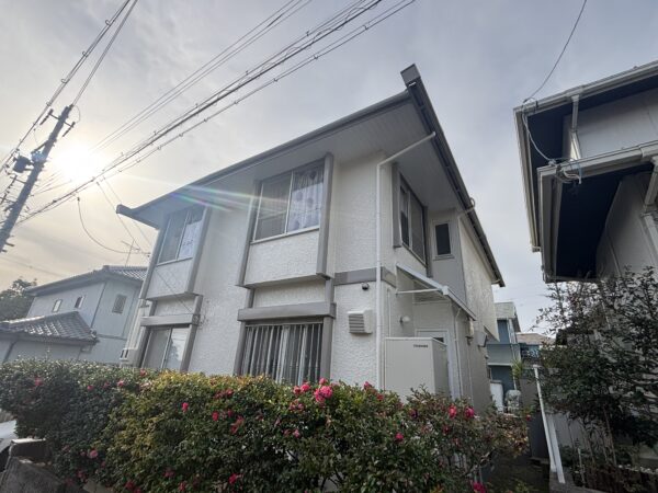日進市 E様邸 外装リフォーム工事 ／外壁屋根塗装・雨樋交換